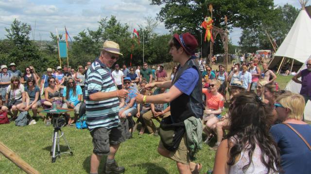 Magic at Glastonbury Festival 2015 Wilf Keys